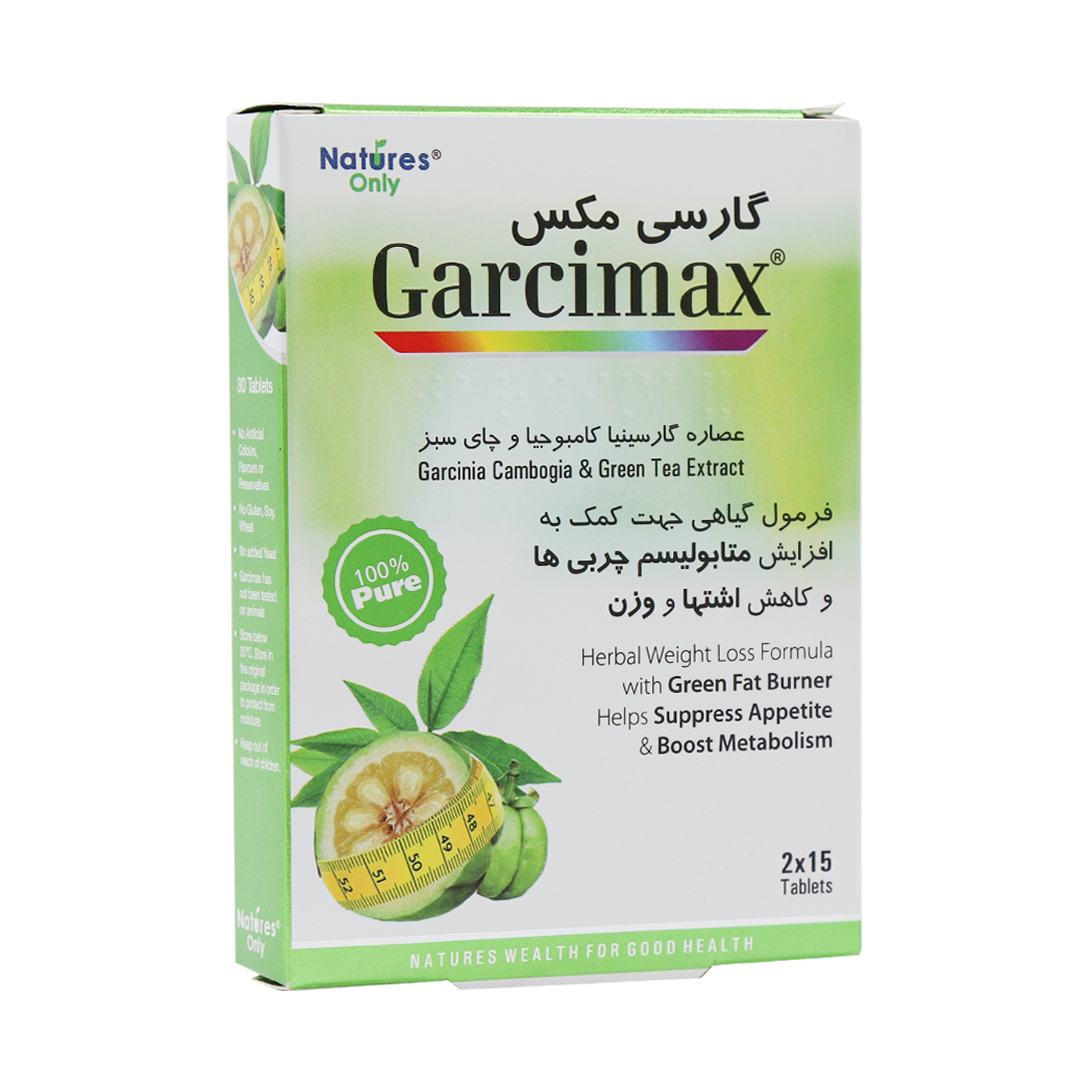 قرص گارسی مکس نیچرز اونلی 30 عدد