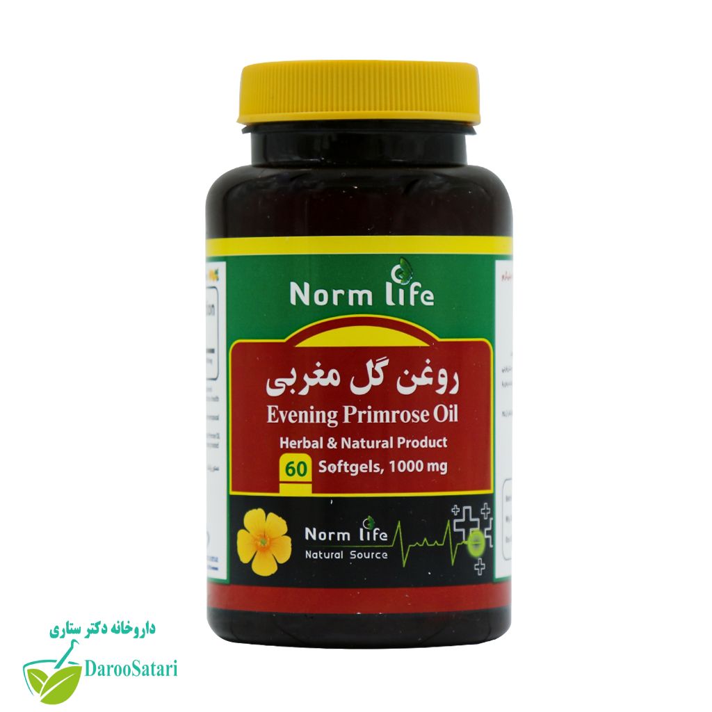 سافت ژل روغن گل مغربی نورم لایف 60 عدد
