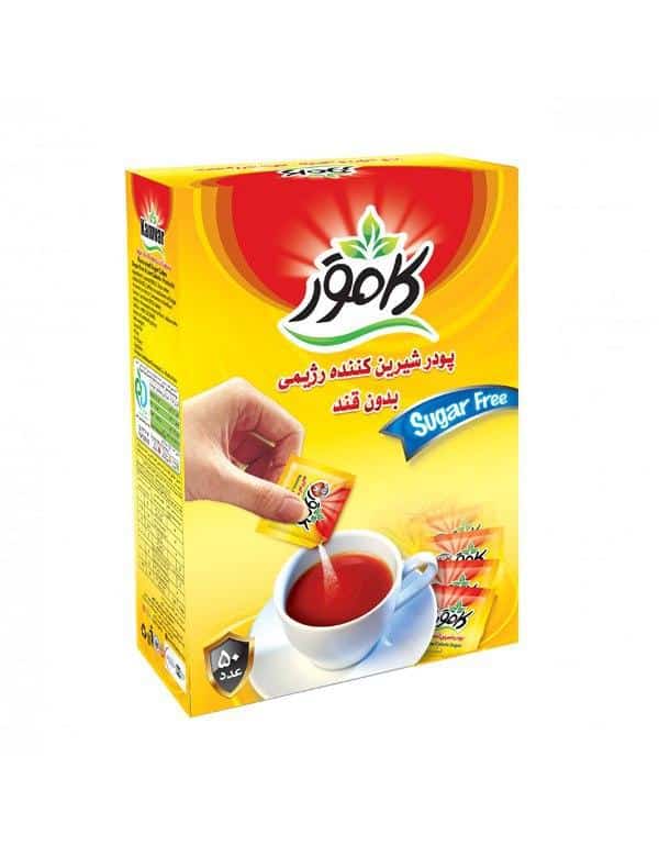 شکر رژیمی و بدون قند ساشه ای کامور