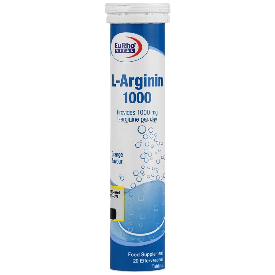 قرص جوشان ال آرژنین 1000 میلی گرم پرتقال 20عددی