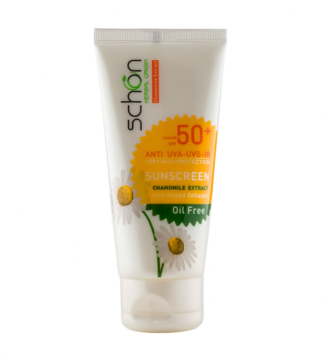 ضد آفتاب بدون رنگ پوست چرب +spf 50 شون